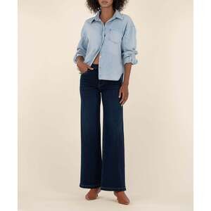 Kut from the Kloth Jean High Rise Wide Leg, Exclusive Size 1010 / Attributable W